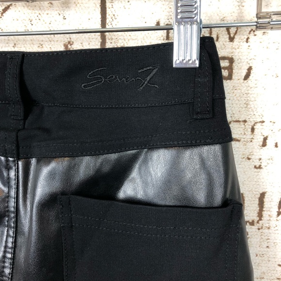 Seven7 Jeans Polyurethane Leggings - Picture 5 of 6